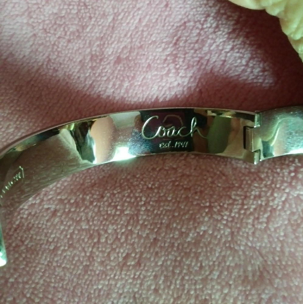 Coach multi-color bangle bracelet - Picture 3 of 4